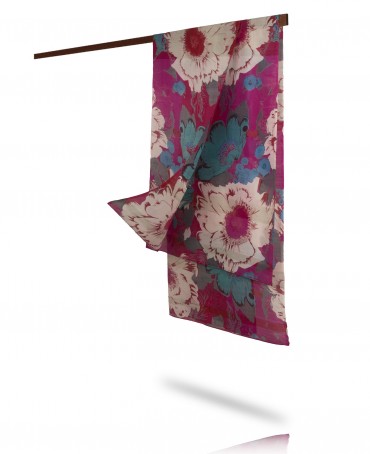 Палантин Женский SN40-FL.HEUREUSE/FUCHSIA